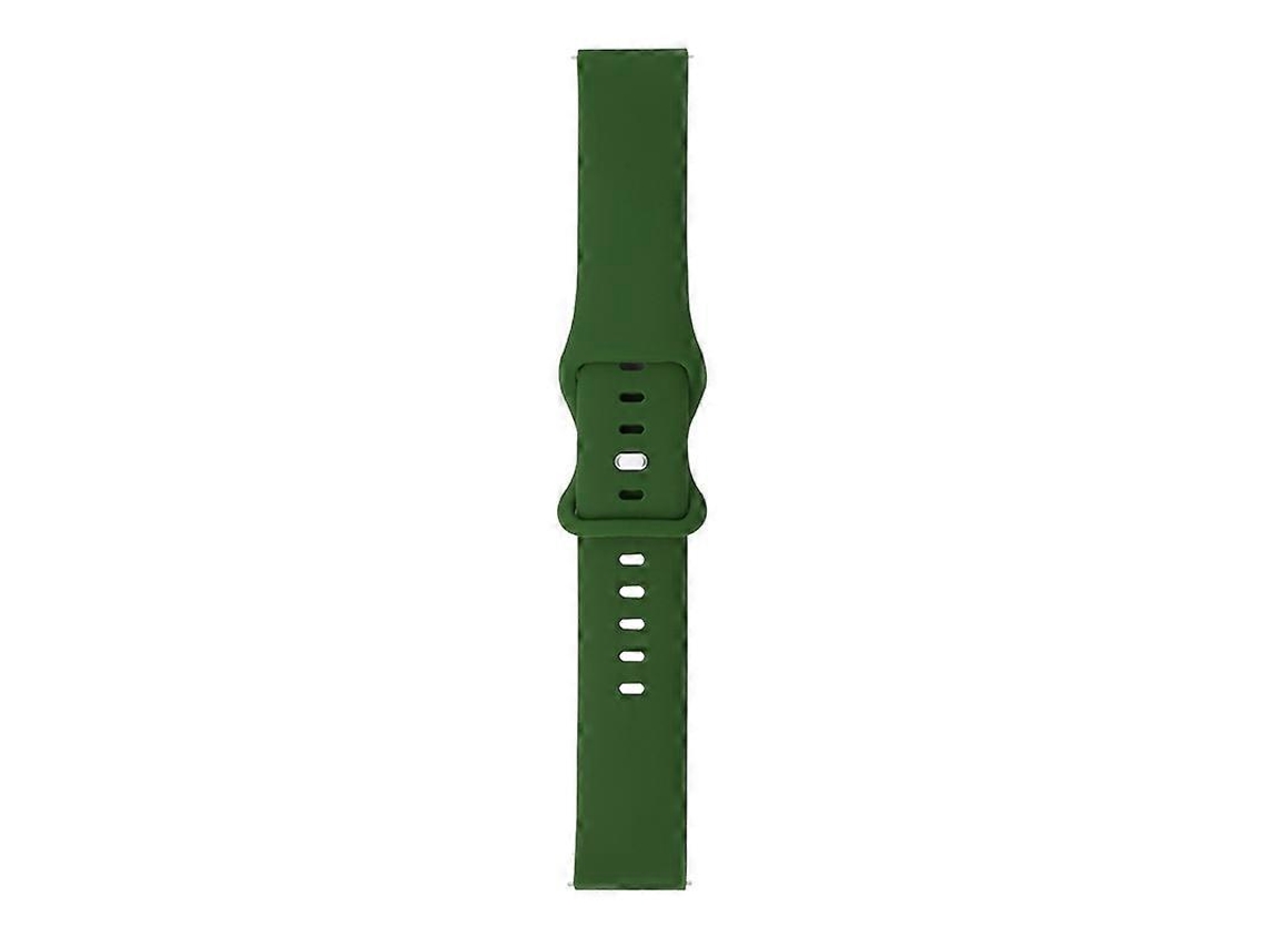 Pulseira De Silicone Com 8 Fivelas Para Huawei Watch Gt 2 Pro 46mm (vermelho Vinho)