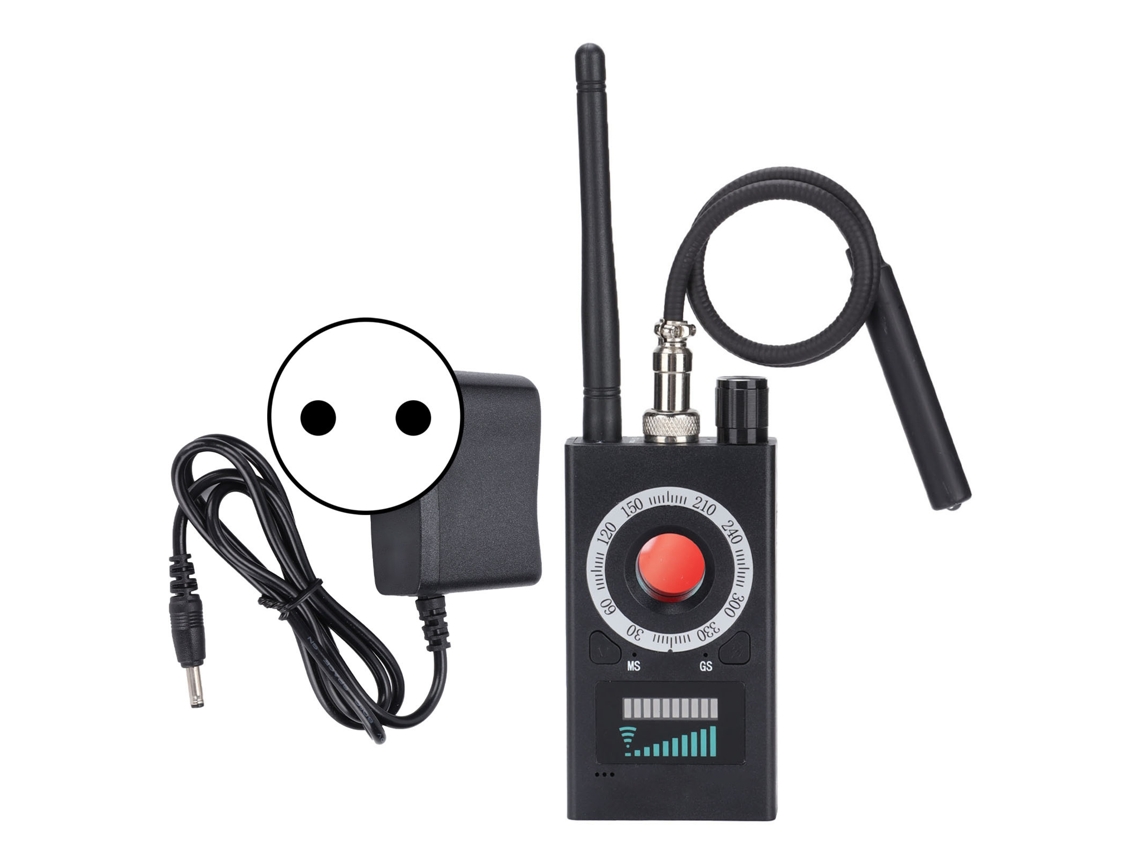 Detector Anti-espião K18 Para Câmeras Escondidas Rastreamento Sinal Rf Portátil Alcance Largo