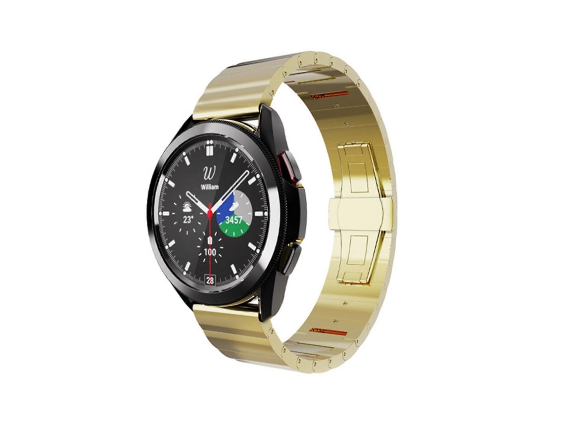 Pulseira De Aço Para Samsung Galaxy Watch4 Classic 42mm/46mm