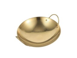 FNINIJEDE Panela De Aço Inoxidável Para Grelhar Wok Cozedor Salteador Presente Para Casa Nova Presente De Inauguração Com Placa De Indução