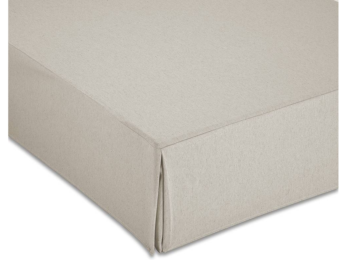 Capa para Sommier TODOPARAMICASA Canada Marfim (90 cm)