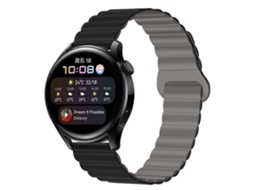 Pulseira De Relógio Magnética De Silicone Bicolor