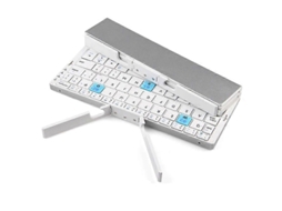 Teclado Compacto Dobrável Compatível Com Bluetooth Para Múltiplos Dispositivos. Nostalgia88