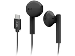 Auriculares com Fio SBS Studio Mix 65C (In Ear - Microfone - Preto)