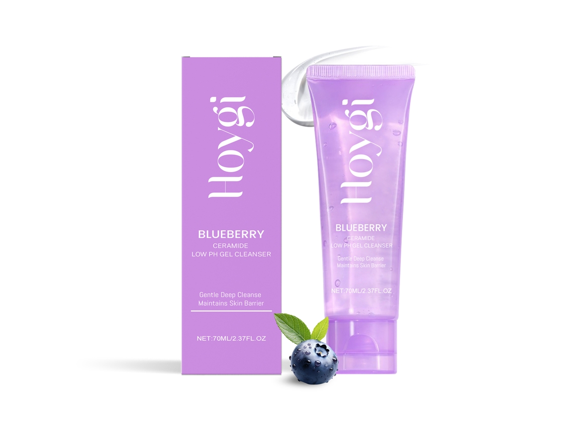 Gel Limpeza Ceramida Sabor Mirtilo