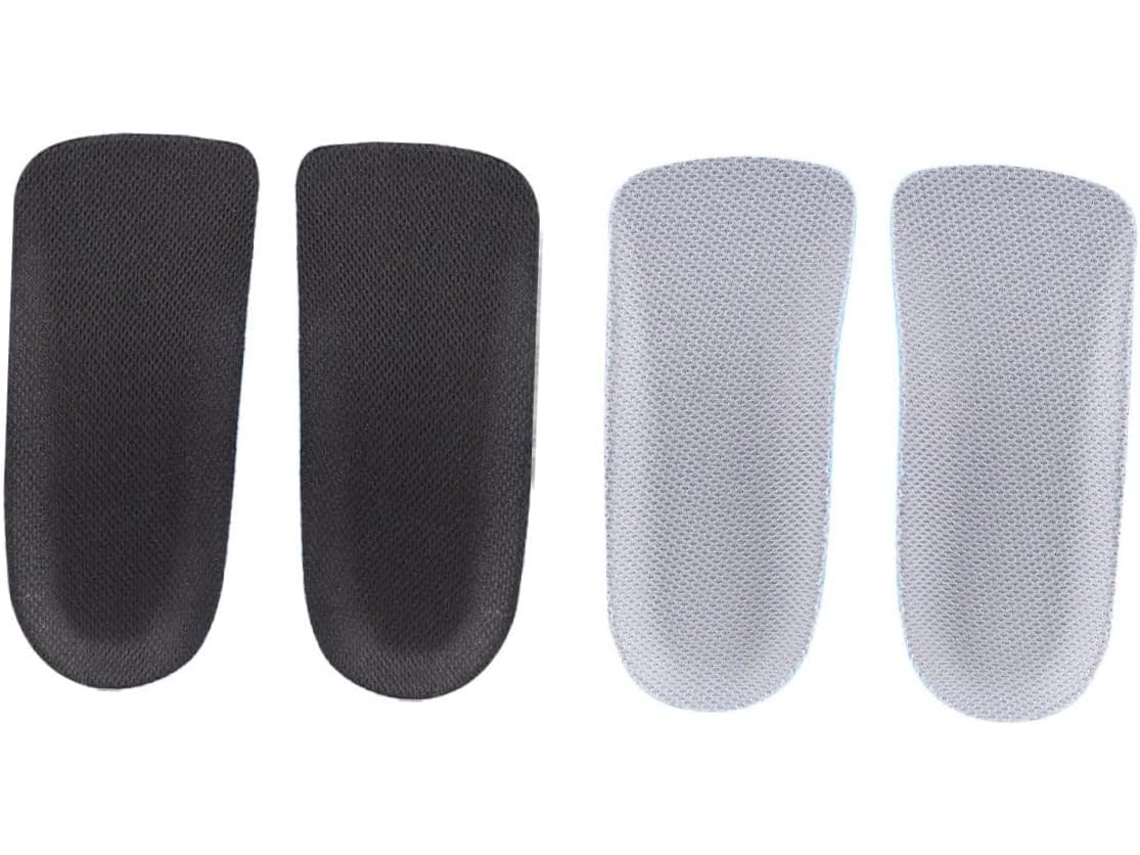 Palmilhas Bestyash Para Aumento De Altura, 2 Pares, Design Em Mesh, Material Em Eva E Tecido, Antiderrapantes, Ajuste De