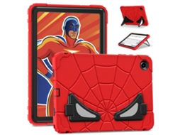 Capa para Samsung Galaxy Tab A11 de 8,7 polegadas com suporte resistente a impactos DIGITALLAB Vermelho