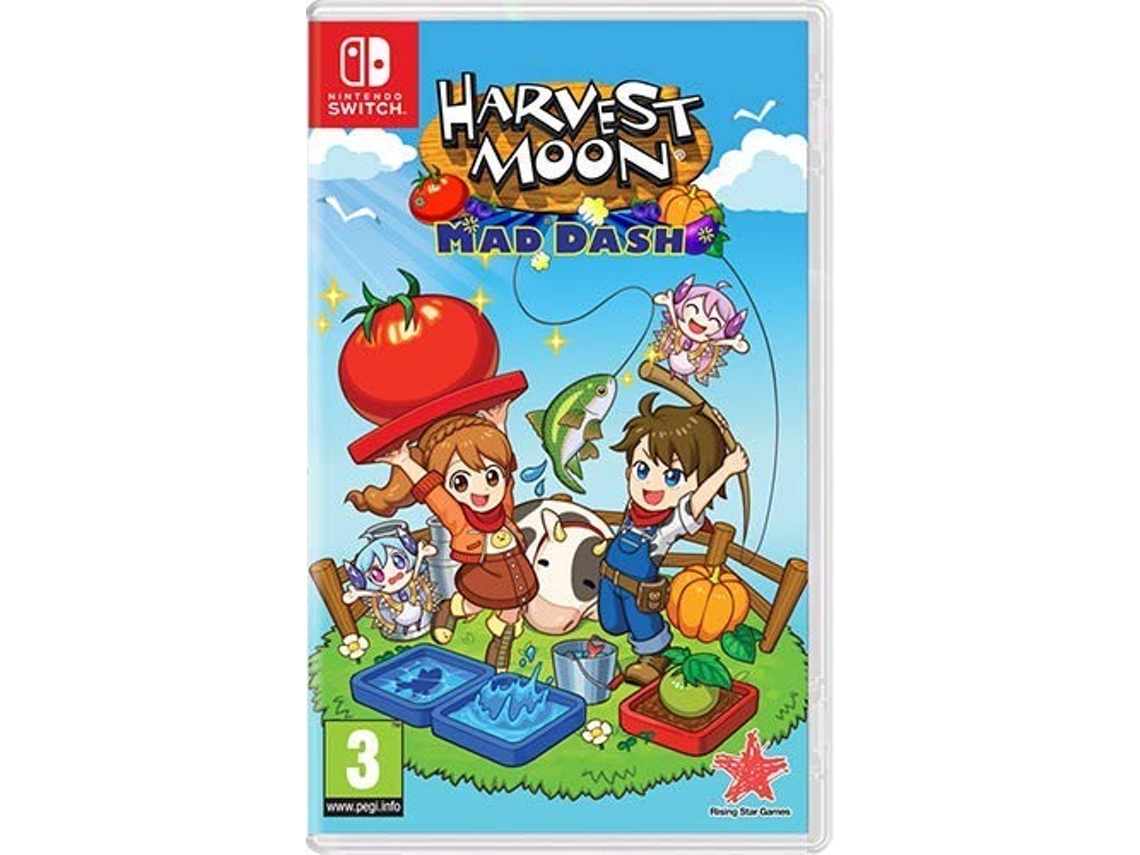 Jogo Harvest Moon Mad Dash Nintendo Switch