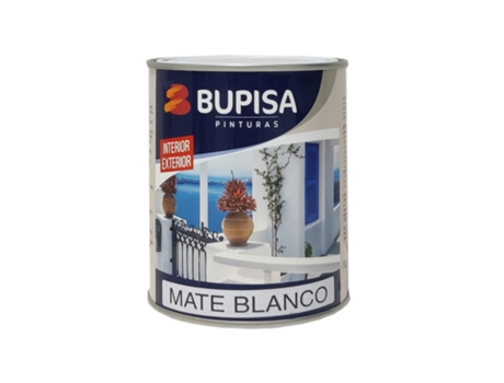 Esmalte Sintetico Mate Blanco 750 Ml BUPISA