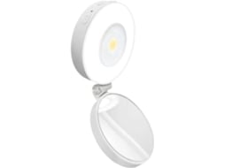 Luz de Selfie Compacta para Smartphone e Ring Light de Design SFUSHOS