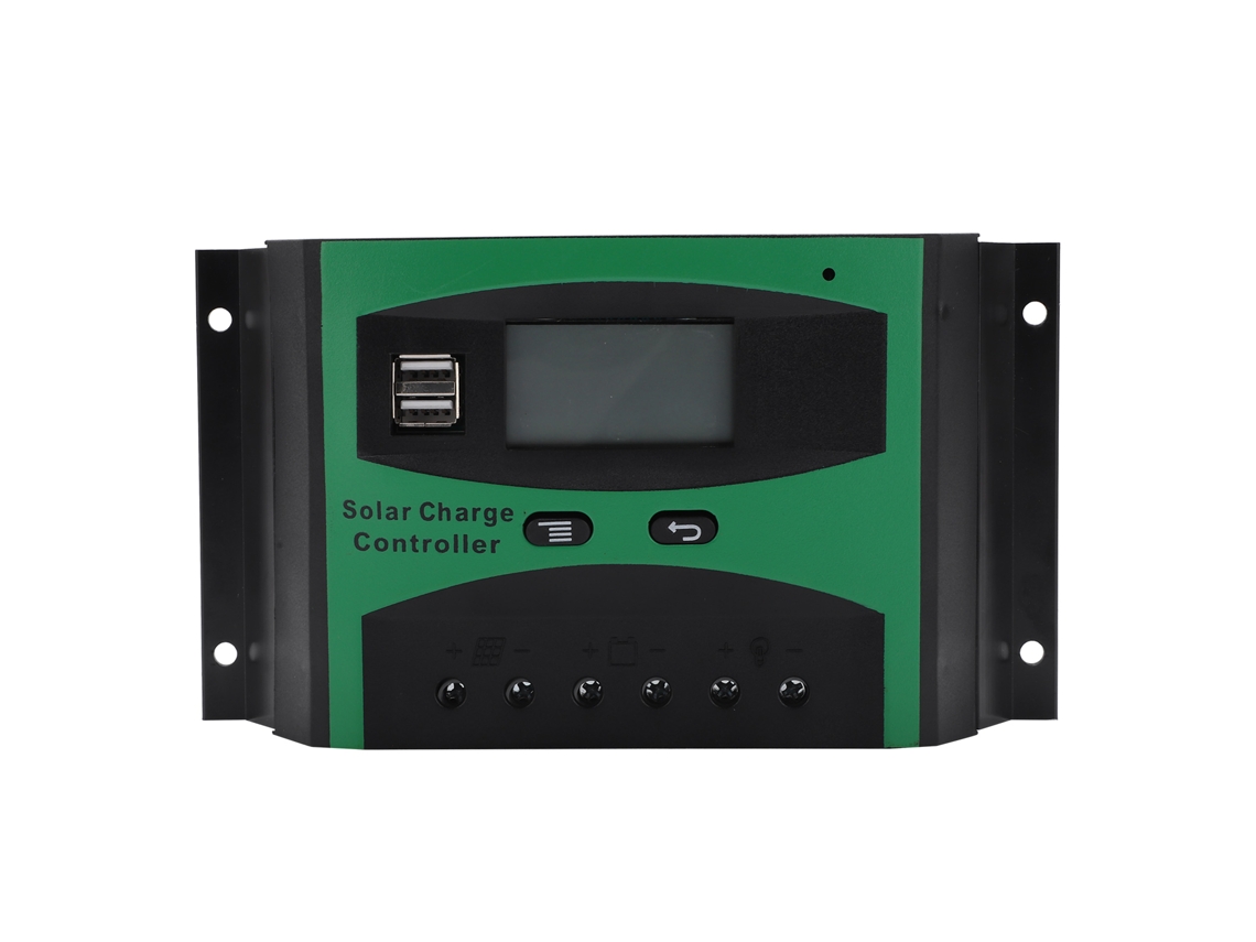 Regulador de Carga Solar 12v/24v 40A com USB Dual PWM S/MARCA