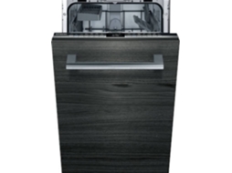 Máquina de Lavar Loiça Encastre SIEMENS SR63EX28KE (9 Conjuntos - 44.8 cm - Painel Preto)