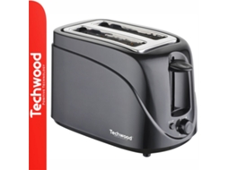 Torradeira 2 Ranhuras 700W Preta TECHWOOD