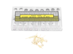 Agujas De Reloj Luminosas Hora Minuto Segundo Repuesto Oro/plata Ac-632k