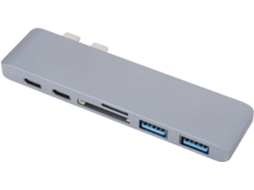 Estação De Acoplamento Compacta E Portátil Com Hub Usb-c Alta