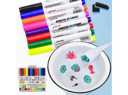 Lápis Mágico de Pintura de Água, 4/8/12 Cores, Flutuam na Água, Seguros para Crianças, 8 Peças