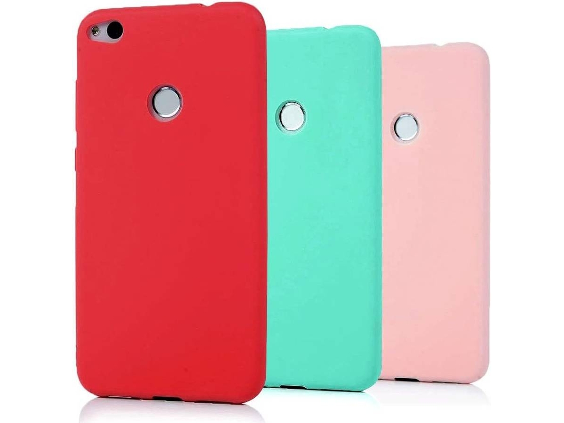 3x Capa Huawei P8 Lite 2017 HONGWE. Verde