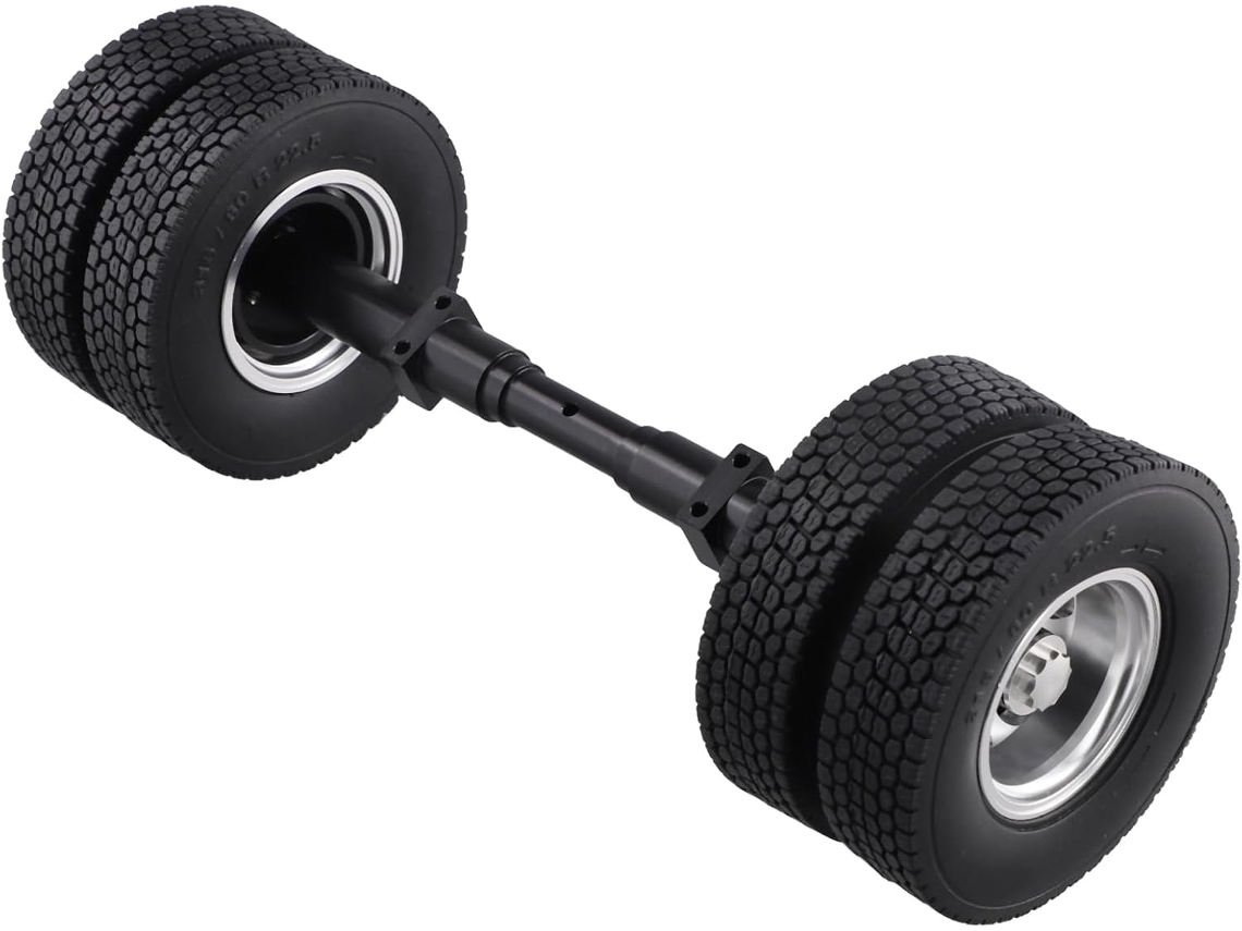 Conjunto de 4 Pneus de Borracha Sem Eixo para Caminhão Rc 1/14 770s 3363 Fh16 Man Diy SFUSHOS