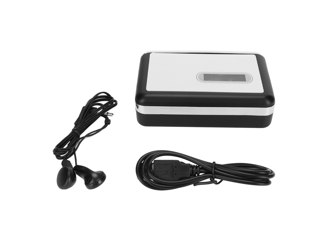 Conversor de Cassete para Mp3 EOOCOO (captura Via Cartão Tf, Suporta Formato Fat)