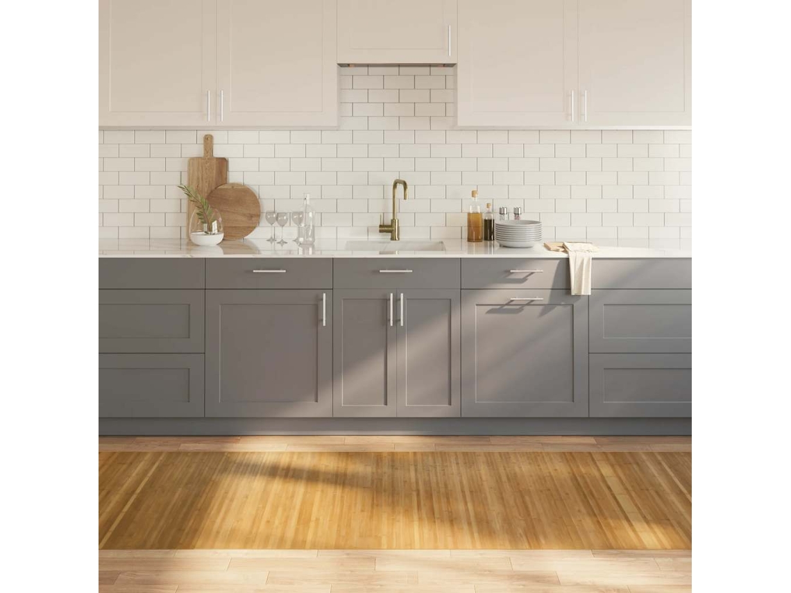 Vidaxl Tapete Retangular 100x300 Cm Bambu Cor Natural