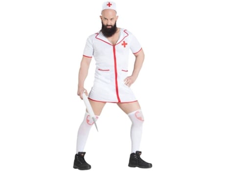 Fato de Homem DISFRAZZES Enfermeira Sexy (Tam: M/L)