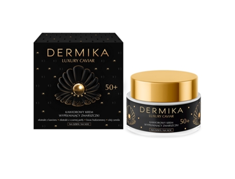 Luxury Caviar 50 Creme Preenchedor De Rugas Dia E Noite, 50ml Dermika