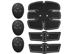 6 Peças/conjunto Cinto De Tonificação Muscular Com 6 Modos Para Treino De Força E Queima De Gordura