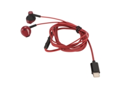 Fones de Ouvido Intra auriculares com Fio com Controle Remoto, Ajuste de Graves, Microfone, Universais para Jogos e Telefones Móveis EOOCOO