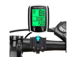 Computador De Bicicleta Com Fio, 19 Funções, Velocímetro Sensível Ao Toque, Odômetro, À Prova Dágua, Retroiluminaçãovayotoy
