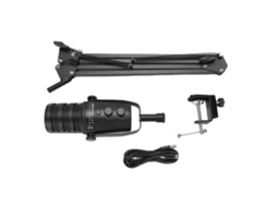 Microphone And Boom Arm Kit Professional Studio Recording Podcast Usb Mic With Control Knob For Computer Pc Phone LAXISCREED