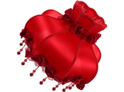Estilo Vintage em Tecido Vermelho SFUSHOS