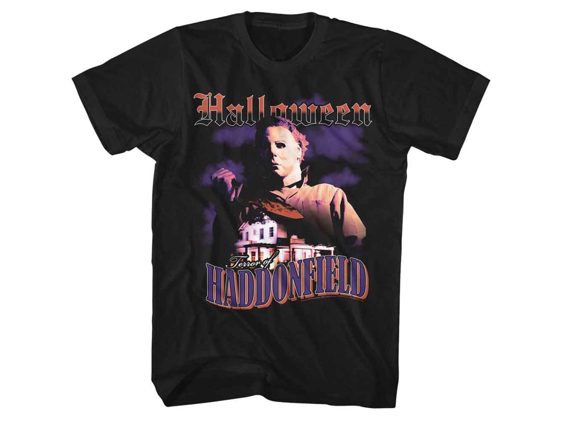 Rockinstone Halloween Terror Of Haddonfield Black T-shirt Size:s
