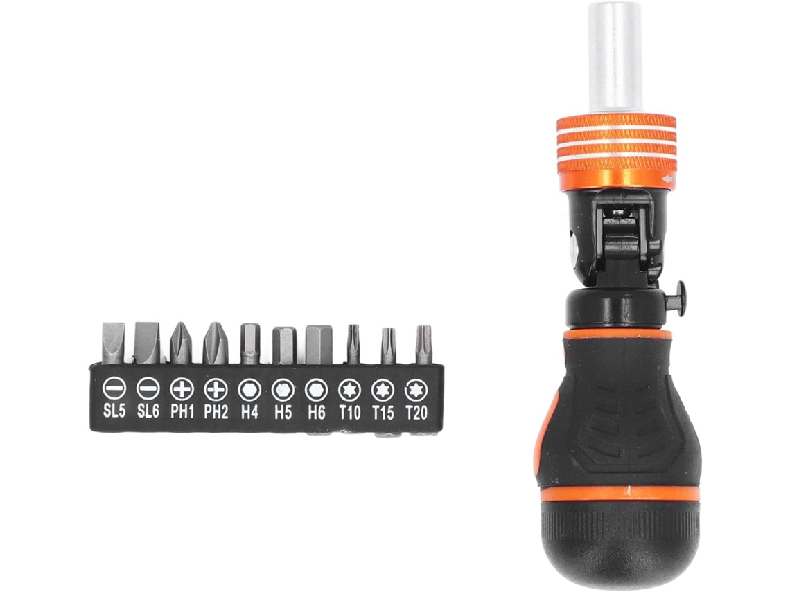 Conjunto De Bits Para Chave Fenda Com Catraca, Combinação 10