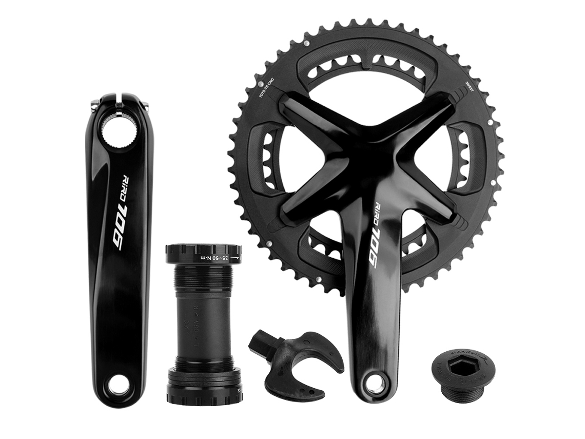 Pedivela Para Bicicleta De Estrada Riro 2x11/12v 110bcd 50/34t 53/39tvayotoy