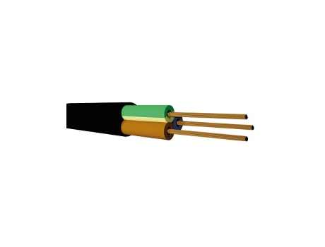 Mangueira Flexível Rv K Em Rolo 100m Preta Rct (4x2,5mm)