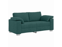 Conjunto 1 Sofá Vidaxl Verde Tecido (180 Cm)