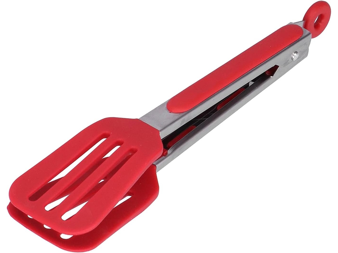 Pinças para carne, pinças de aço inoxidável e silicone para alimentos, Slowmoose Kitchen Bar