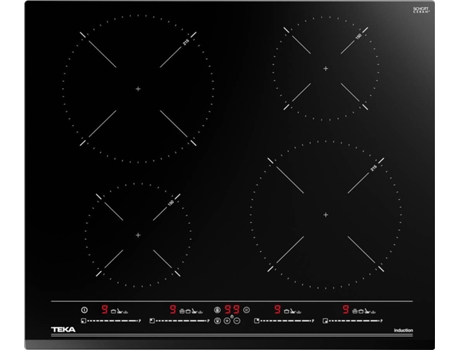 Placa de Indução TEKA IZC 64320 BK (Elétrica - 60.5 cm - Preto)