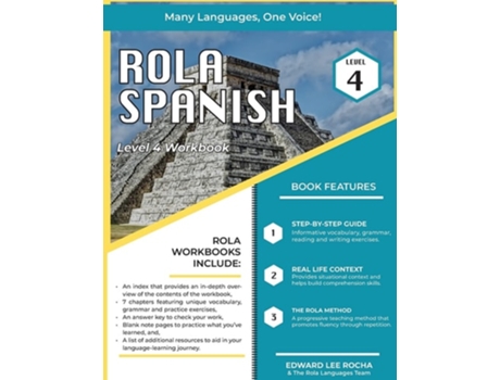 Livro Rola Spanish Level 4 De Edward Lee Rocha E The Rola Languages Team (inglês)
