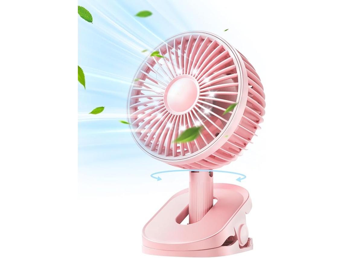 Ventilador De Clipe Alimentado Por Bateria