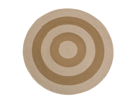 ALFOMBRAS REDONDAS DE CUERDA Y ALGODÓN (blanco beige - 150x150 CM)