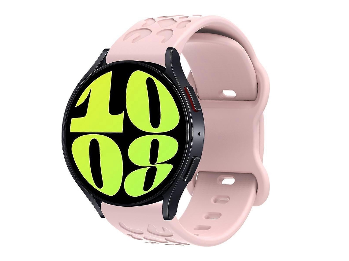 Pulseira De Silicone Para Relógio Com Estampa De Leopardo E Fecho Borboleta Da Kalebol