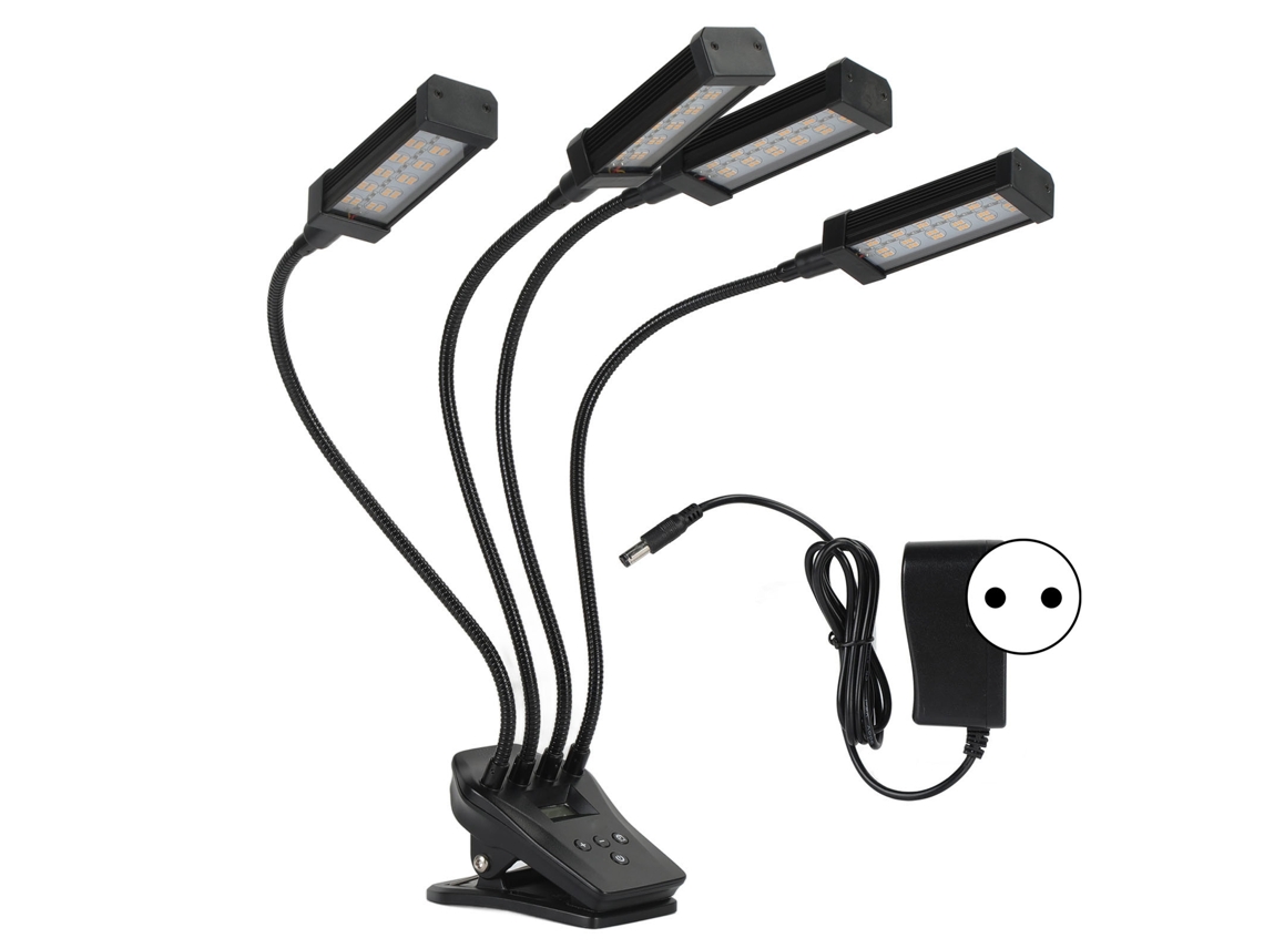 Lâmpada de Crescimento de Plantas 96w com Display LCD Primerox