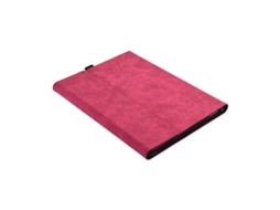 Capa Protetora De Couro Para Tablet Microsoft Surface Pro X De 13 Polegadas, Cor: Vermelho Rosado