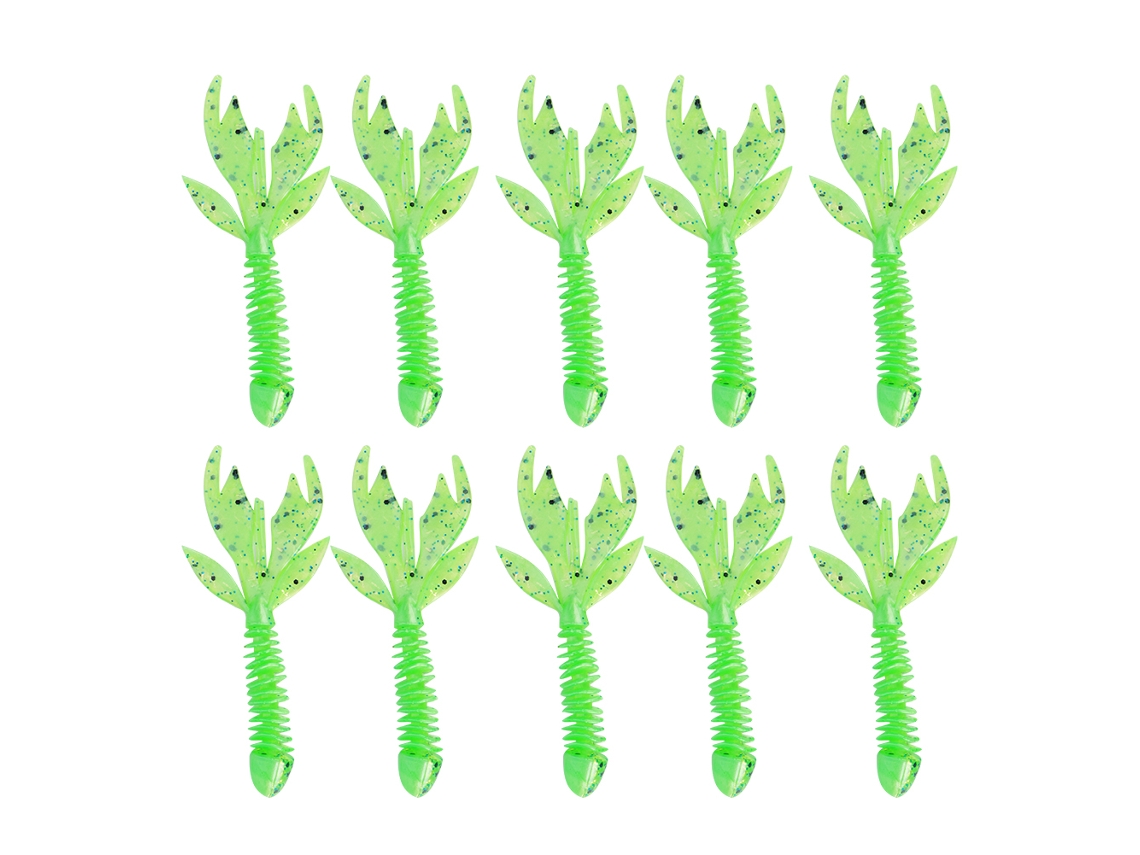 Isca Artificial Ar37 80mm 2,3g Verde Worm Bait