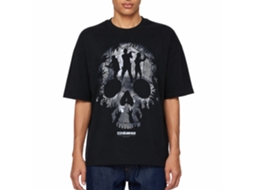 The Walking Dead Three Character Skull T-shirt Unisex Adults Size:s