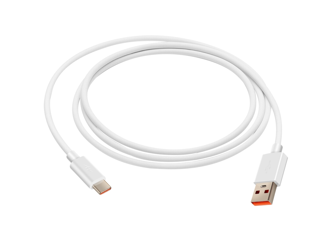 3mk Cabo USB Carregamento rápido de 60 W, 1,2 m Branco