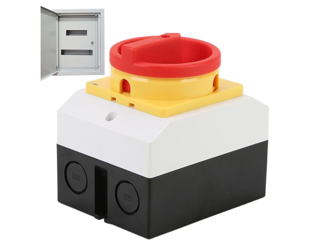 Disjuntor De Isolamento 20 4p 380 – Sistema Selado, Isolamento De Energia