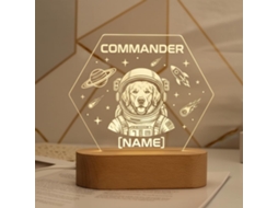Luminária Noturna Personalizada Em Acrílico. Encomende Para Seu