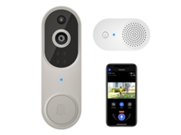 Lurelia Videoporteiro Inteligente, 1080p, Áudio Bidirecional, Ia, Sem Fios, Ip65, Uso Residencial